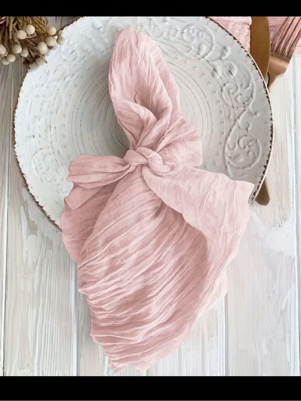 Used Gauze
Cheesecloth Napkins